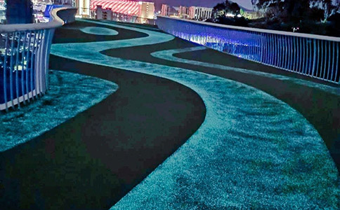 熒光跑道